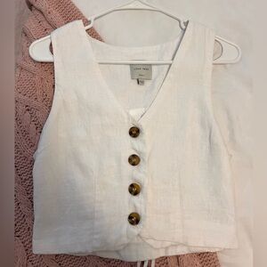 Linen tank top